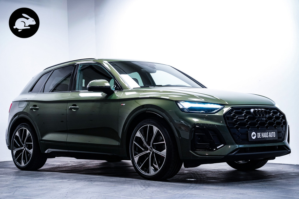 Audi Q5 55 TFSI e S-Line Groen Zwart|Luchtvering|21 inch|B&O 51249474-0.jpg | De Haas Auto