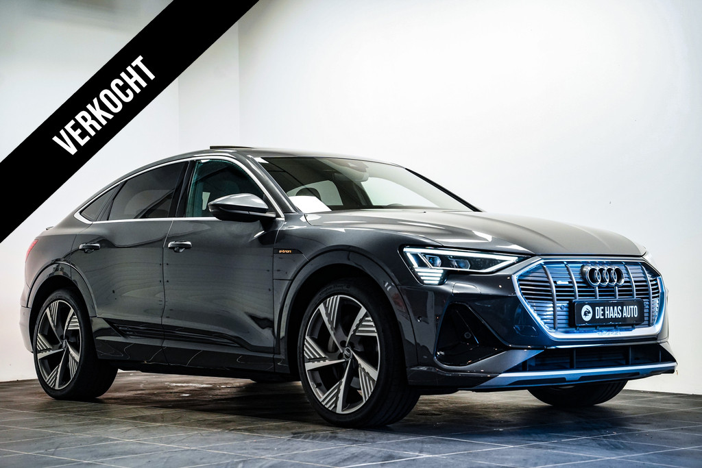 Audi e-tron Sportback Sportback 55 quattro S-Line|Pano dak|RS Diamantleder|SOH 98,1|Elektr stoel|Acc|B&O|Luchtvering 53210242-0.jpg | De Haas Auto