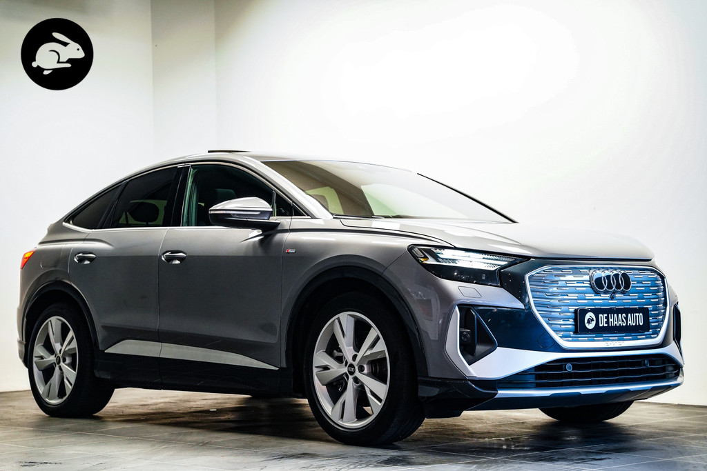 Audi Q4 Sportback e-tron 45 quattro S-Line 82 kWh|98,3%SOH|Pano dak|Trekhaak|Acc|Head up 54253944-0.jpg | De Haas Auto