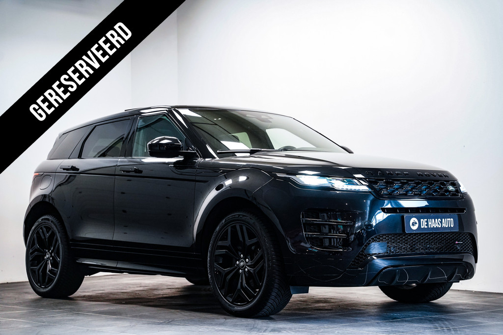 Land Rover Range Rover Evoque 1.5 P300e AWD R-Dynamic|Black ed|Pano dak|Leder|20 inch|Elek stoel 54386206-0.jpg | De Haas Auto