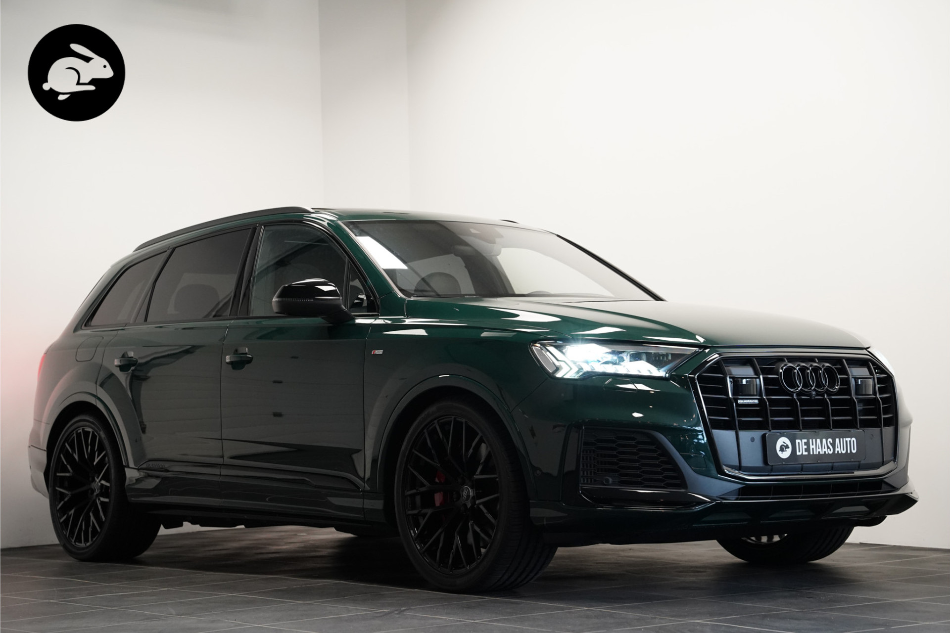 Audi Q7 60 TFSI e quattro S-Line/Groen Zwart/Full opt/22 inch/Pano dak 46067906-0.jpg | De Haas Auto