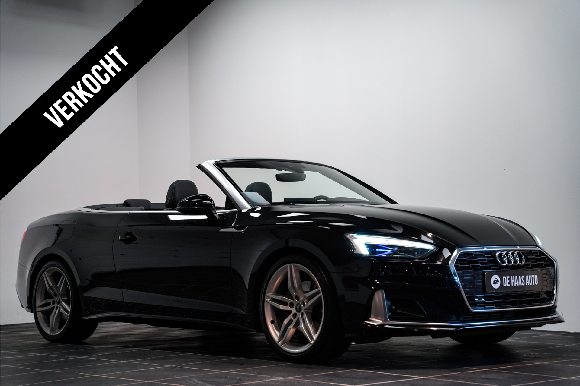 Audi A5 Cabriolet Cabriolet 35 TFSI S-LINE/TREKHAAK/LASER/NEKVERWARMING/CAMERA 46688392-0.jpg | De Haas Auto