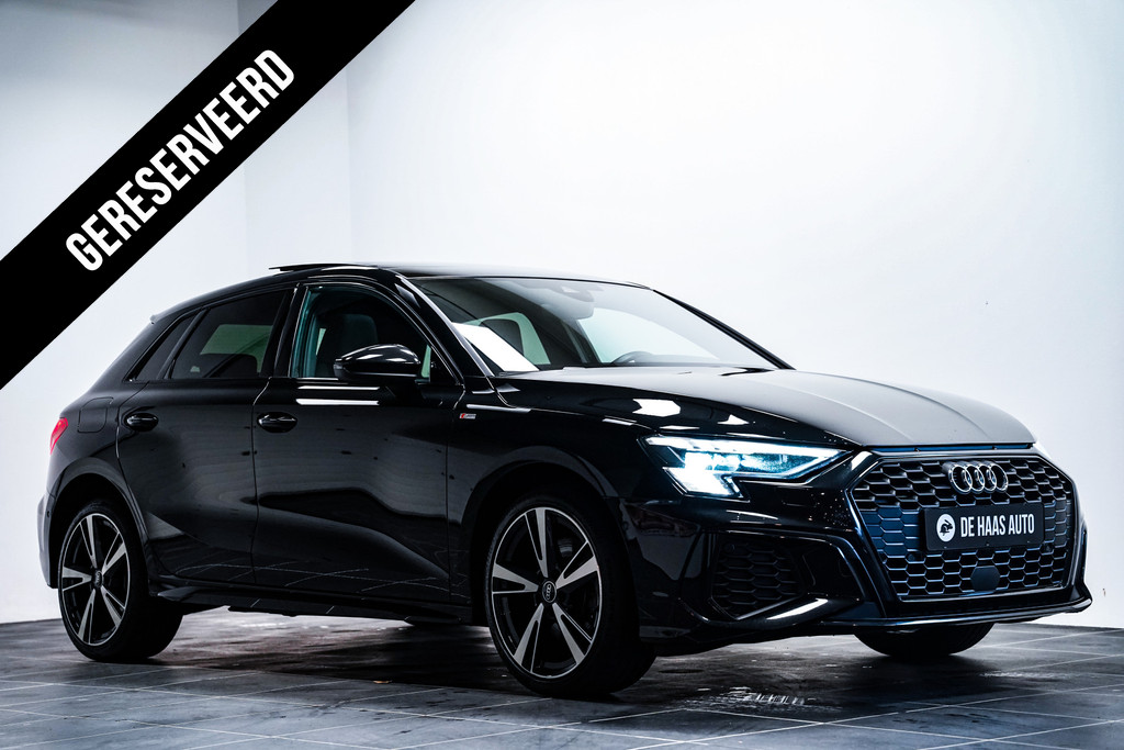Audi A3 Sportback Sportback 40 TFSI e S-Line Black ed|Full opt|Pano|B&O|Head up 50514178-0.jpg | De Haas Auto